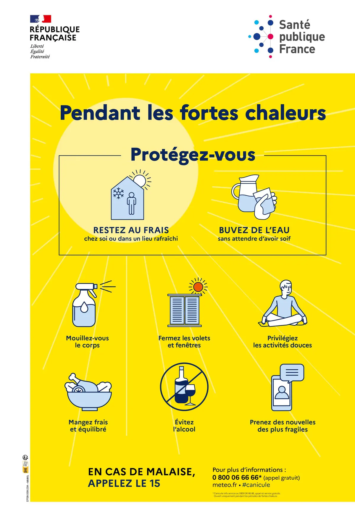 Prévention vague de chaleur ☀