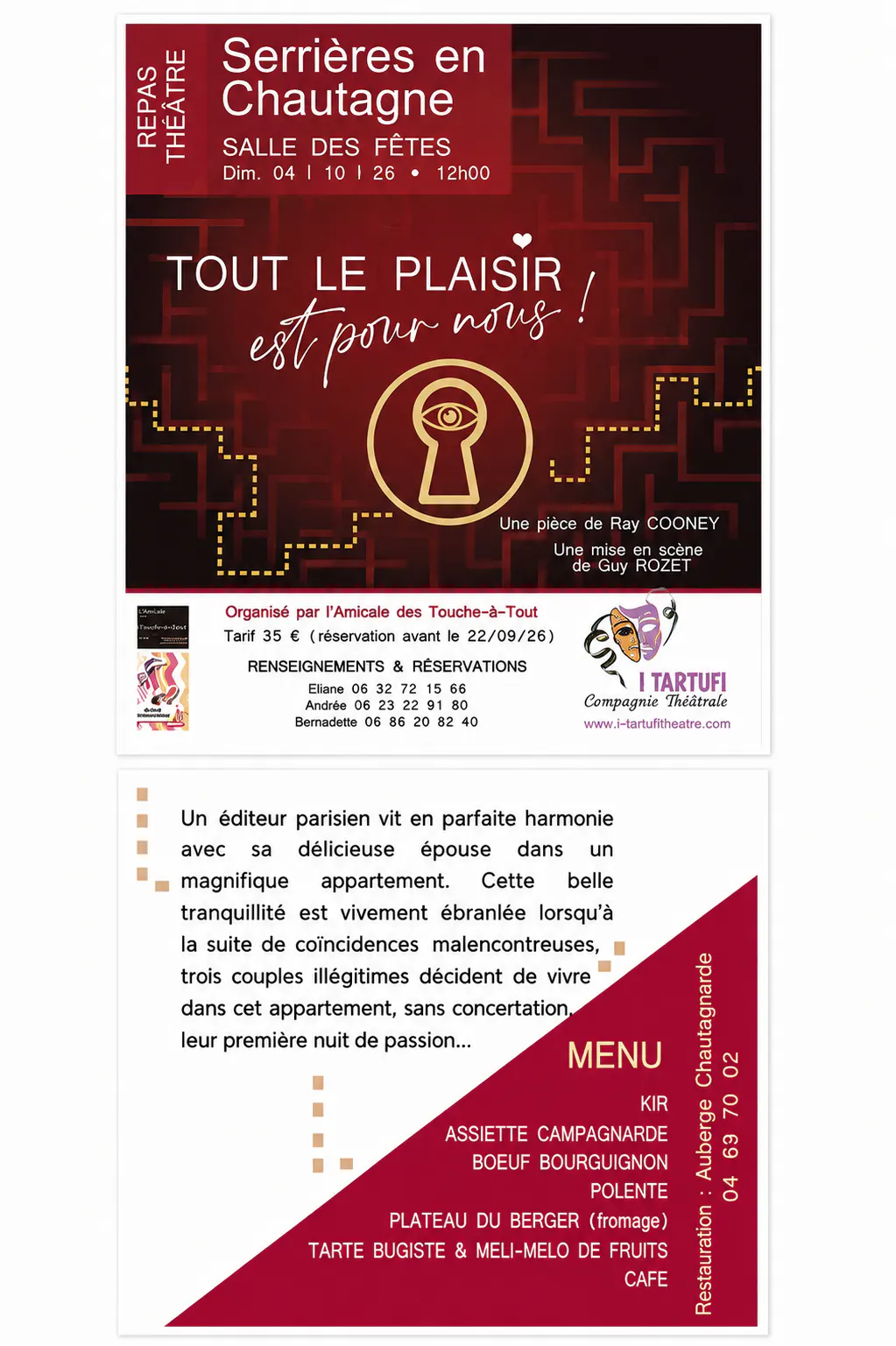 Repas Théatre