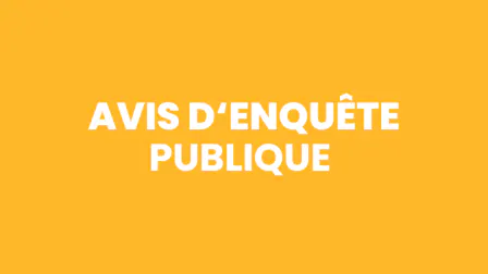 Avis d'enquête publique STEP de Lille