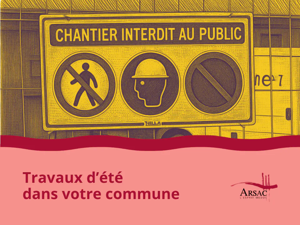 Chantiers d'été 2026 | Arsac - Mairie d'Arsac