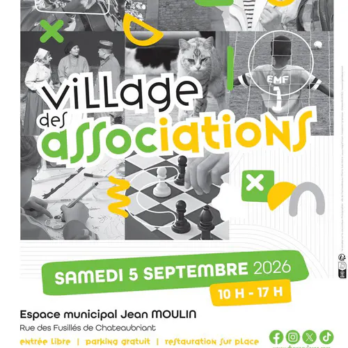Préparez une rentrée culturelle et/ou sportive avec le Village des associations !