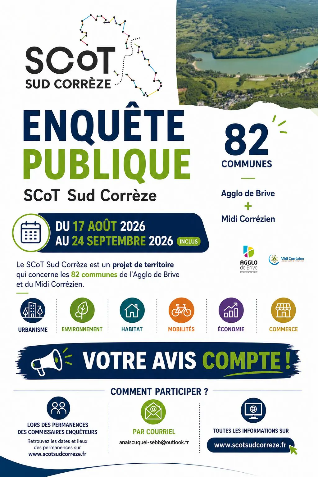 ENQUETE PUBLIQUE SCOT Sud Corrèze