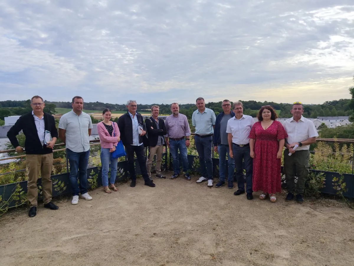 🌸 Le jury national des Villes et Villages Fleuris en visite à Caudan