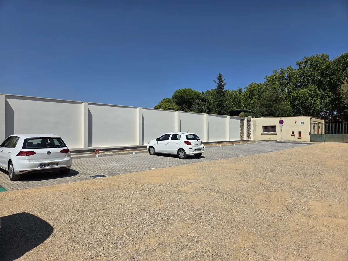 Le parking de la salle multi est désormais accessible