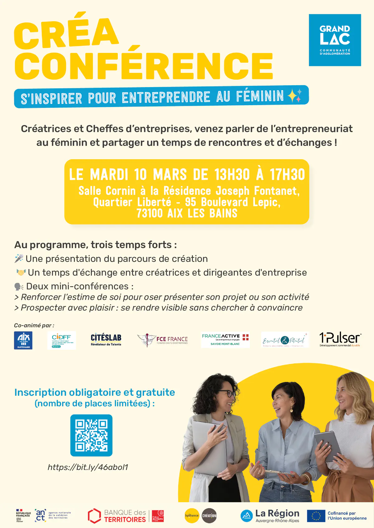 Créa Conférence « S’inspirer au Féminin »