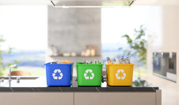 Déchets interdit de jeter dans une poubelle normale