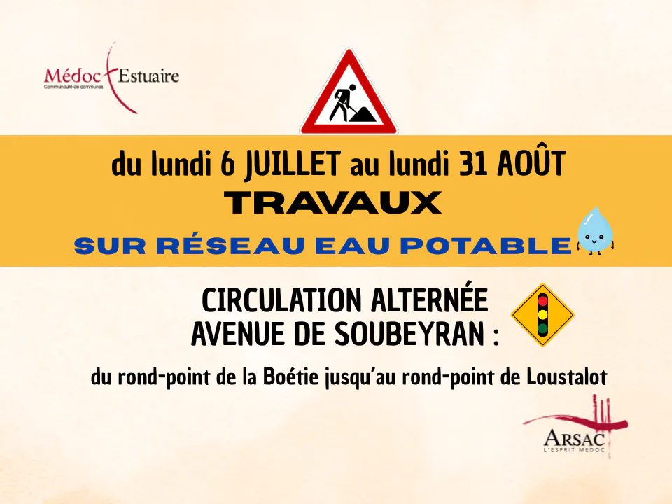 INFO TRAVAUX | AVENUE DE SOUBEYRAN