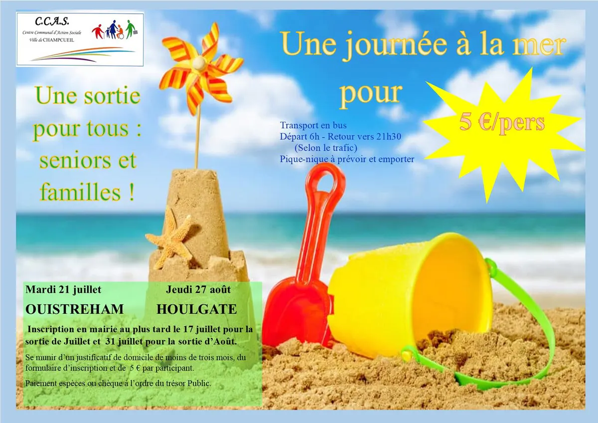 Une journée à la mer pour tous !