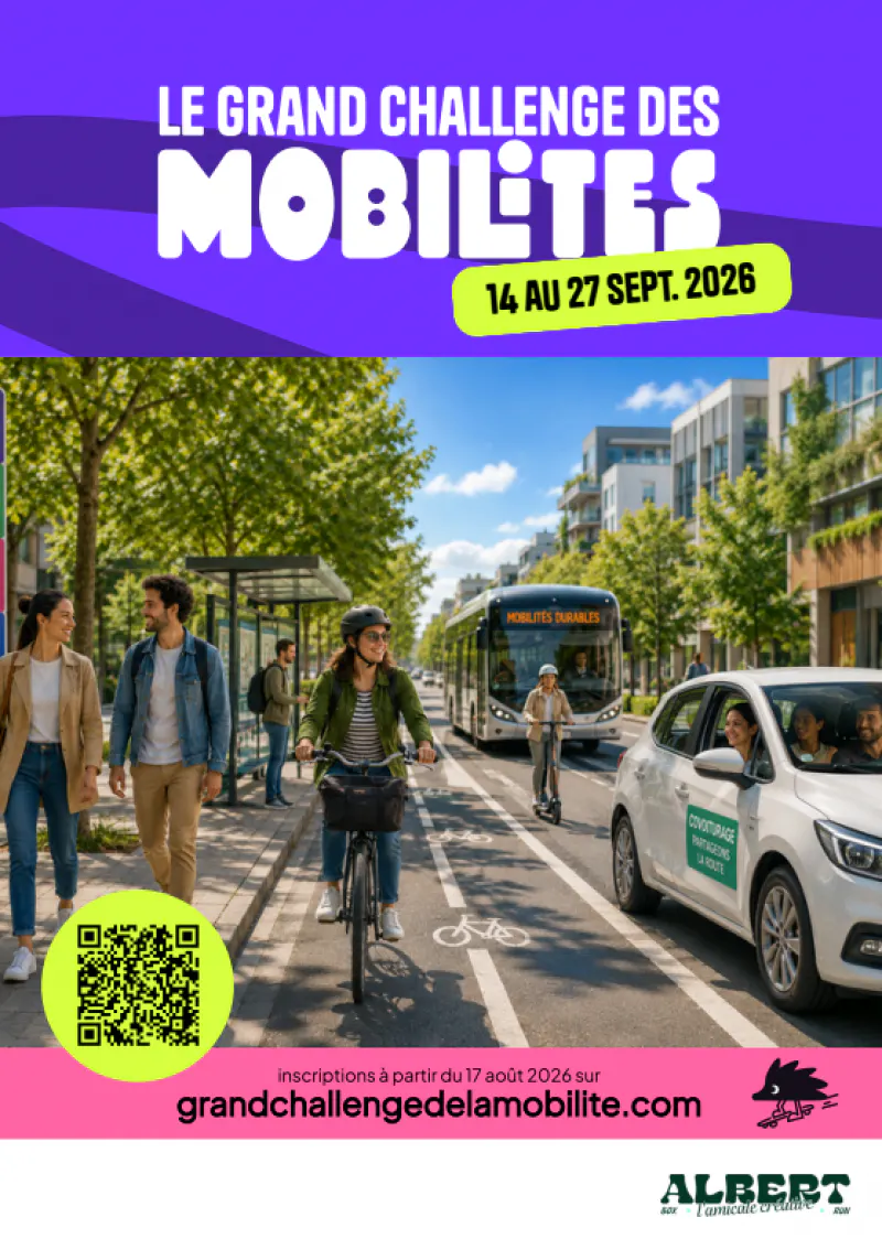 Le Grand Challenge des Mobilités - 14 au 27 septembre 2026