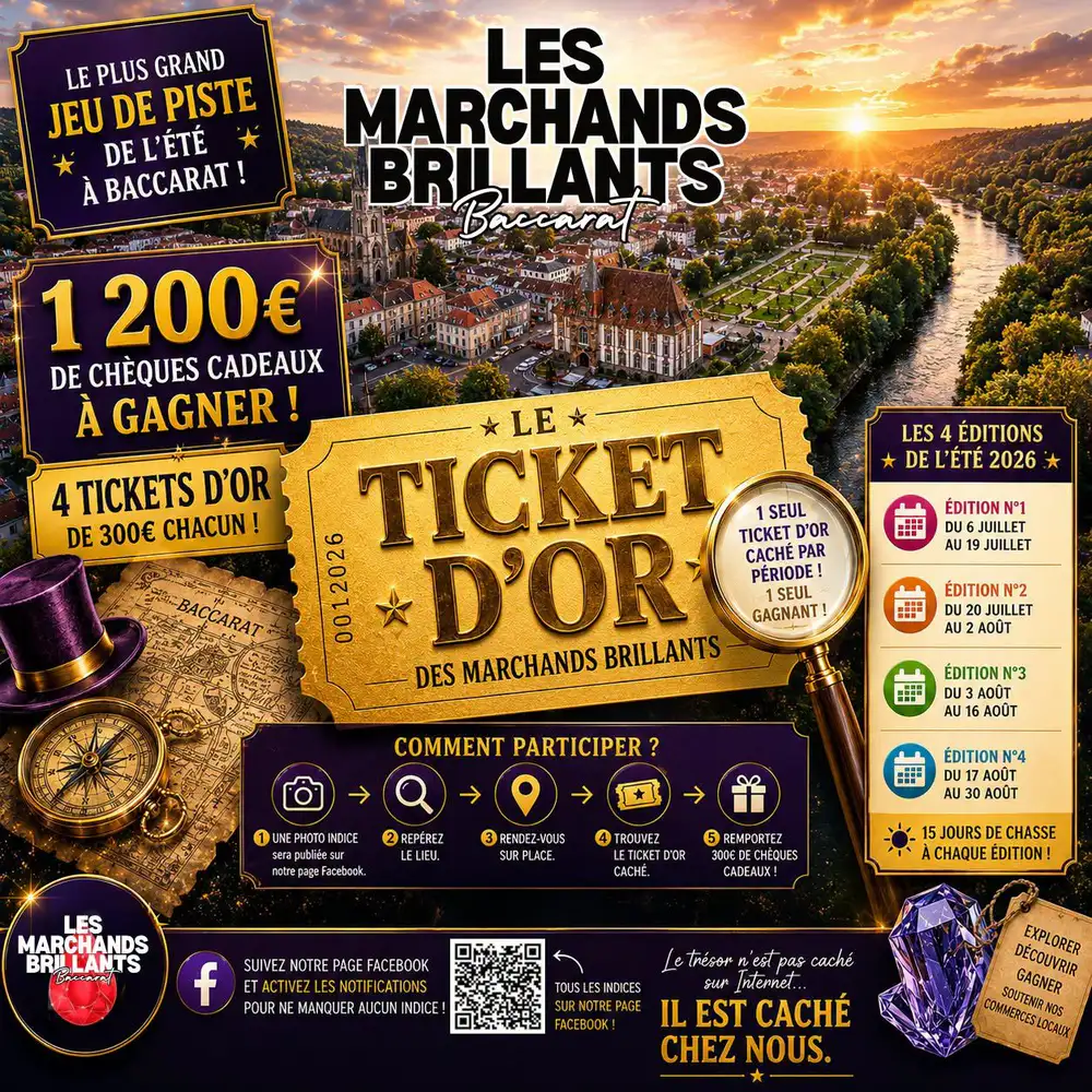 ✨ Partez à la chasse au Ticket d'Or des Marchands Brillants ! 🎟