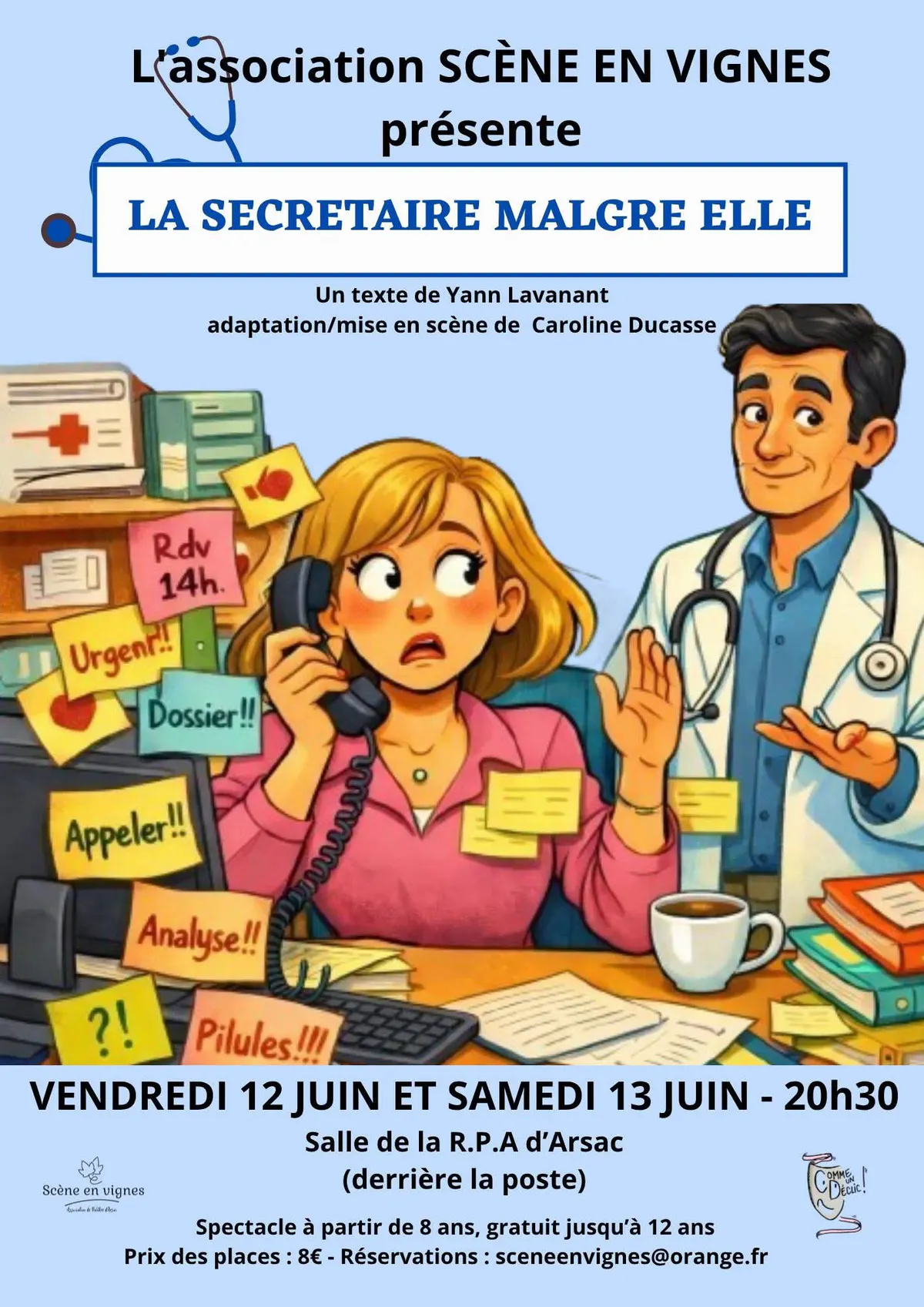 La Secrétaire malgré elle | Comédie