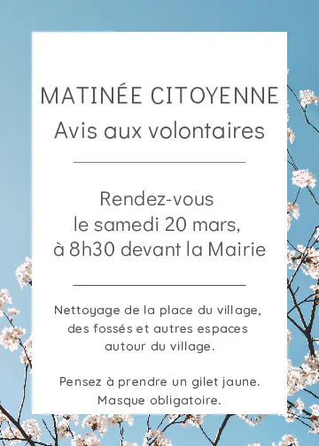 MATINEE CITOYENNE