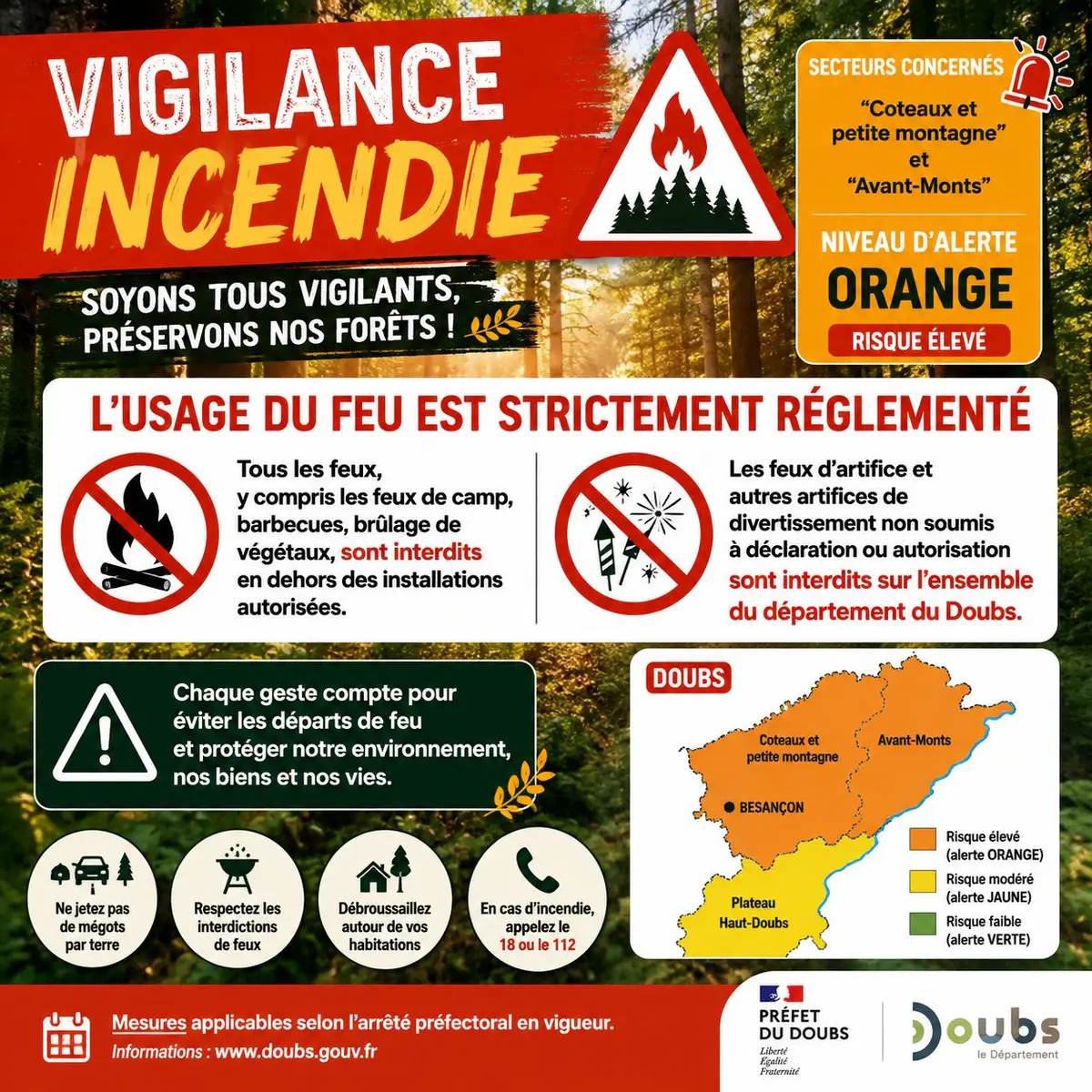 Vigilances incendie