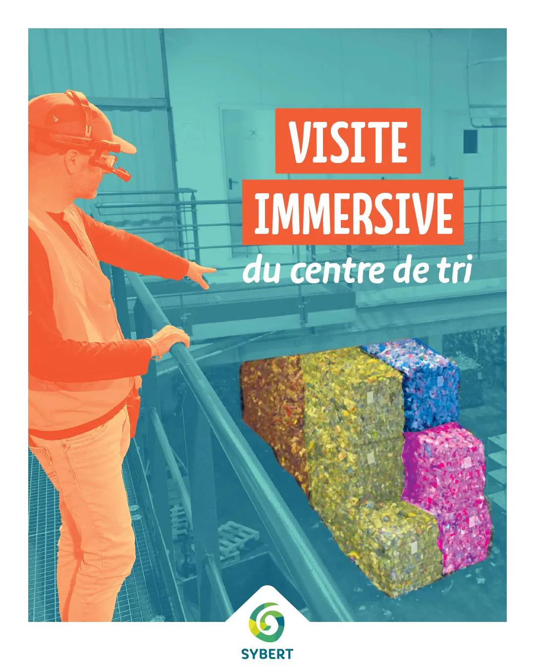 Visitez le centre de tri des déchets recyclables du SYBERT !