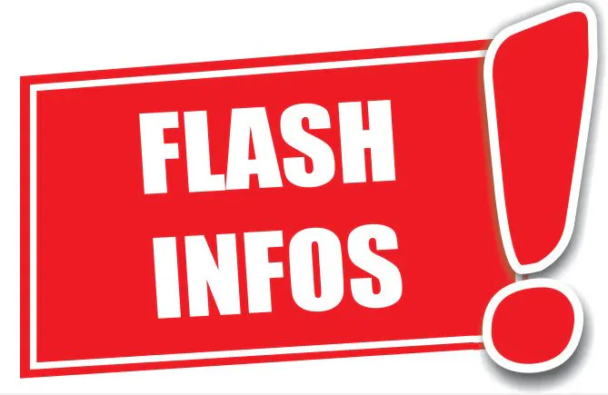FLASH INFOS