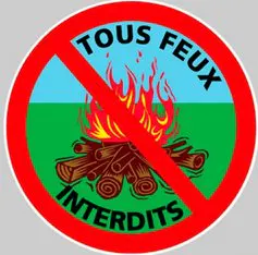 FEUX INTERDITS Arrêté N° 366202160462160002 DU 21 AVRIL 2021