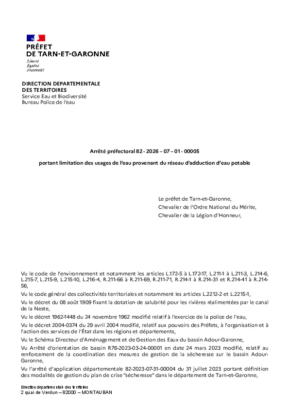 AEP - Limitation d'usage - 01 juillet 2026