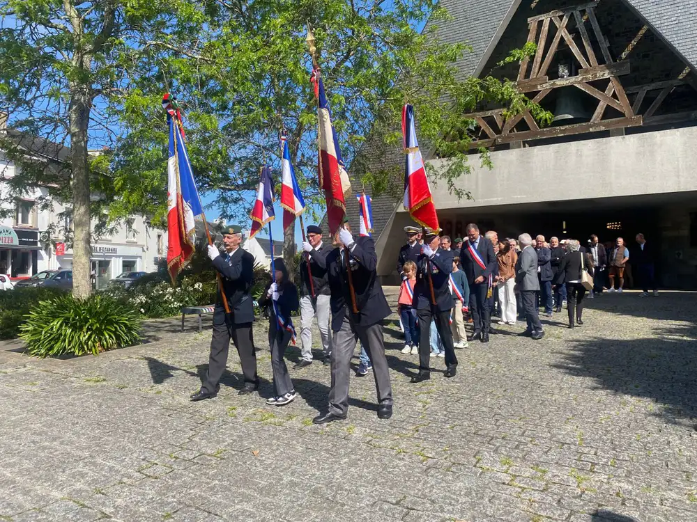 Commémoration de la victoire du 8 mai 1945 🇫🇷 à Caudan