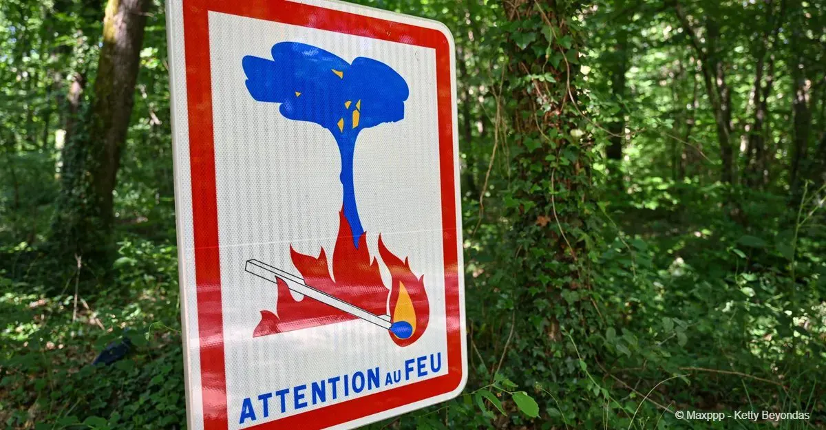 🔥🔴 Risque très élevé de feux de forêts : soyez vigilants !
