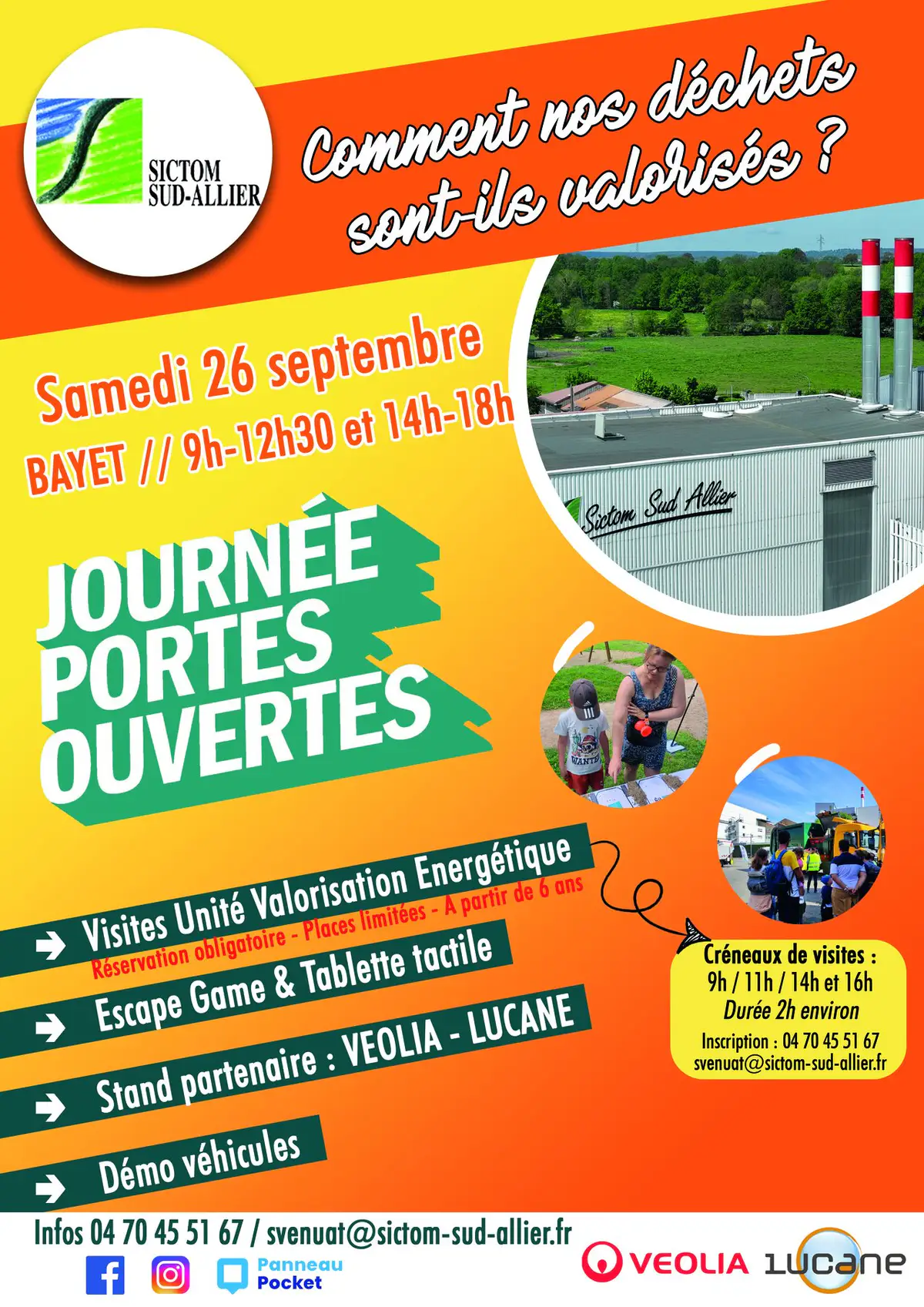 PORTES OUVERTES - Samedi 26 septembre