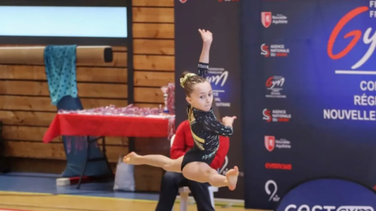 Arengosse a son étoile montante : Mya Bouvier, Gymnaste,  10 ans, déjà dans la cour des grandes - Site officiel de Arengosse