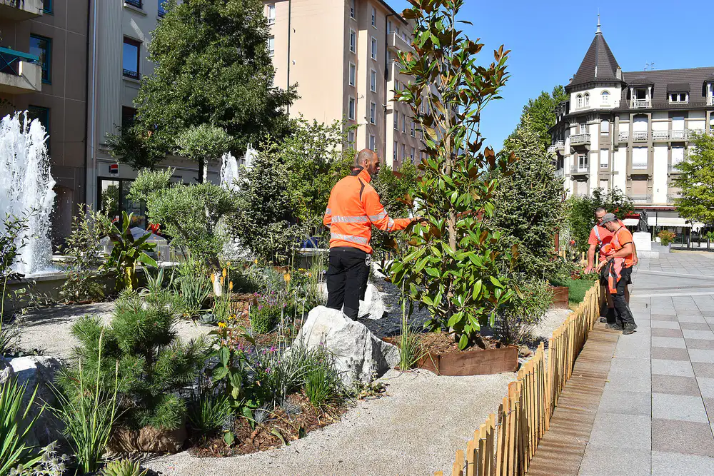 Carrés Fleuris : un jardin éphémère prend place au coeur d'Annemasse