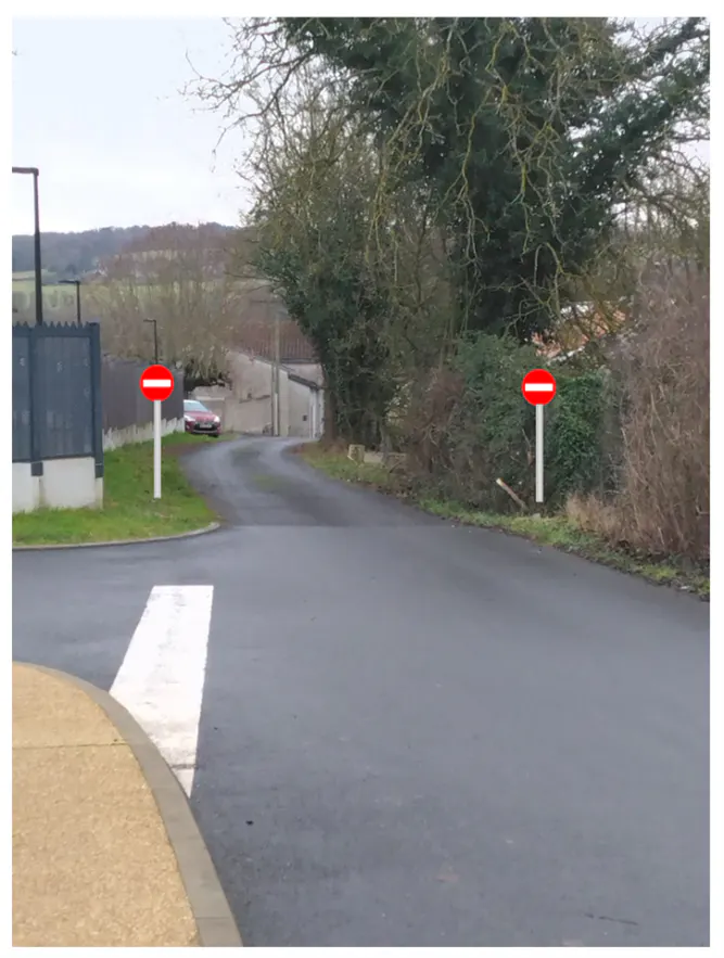 Information - Nouvelle circulation  Chemin de la Gilarde