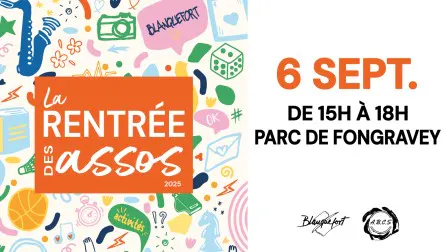 C'est parti pour la rentrée des assos 2025 !