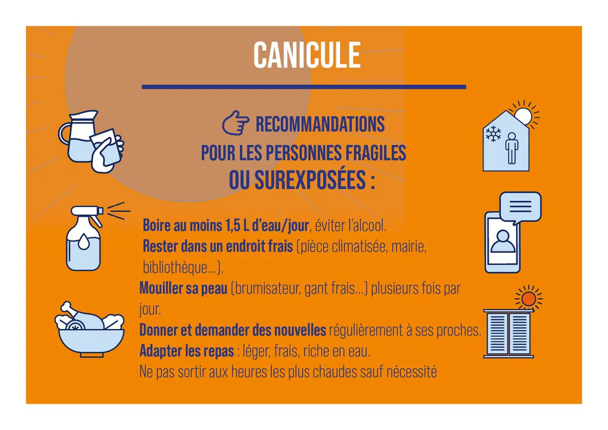 🟠 Alerte orange canicule