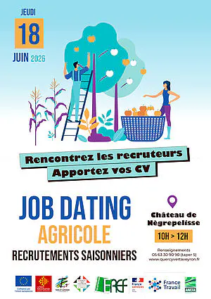 JOB DATING AGRICOLE - RECRUTEMENTS SAISONNIERS