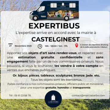 L’Expertibus arrive � Castelginest !
										 A la une