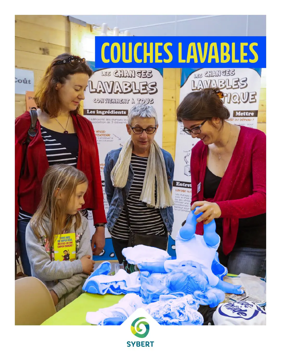 Prêt gratuit de couches lavables pour votre bébé