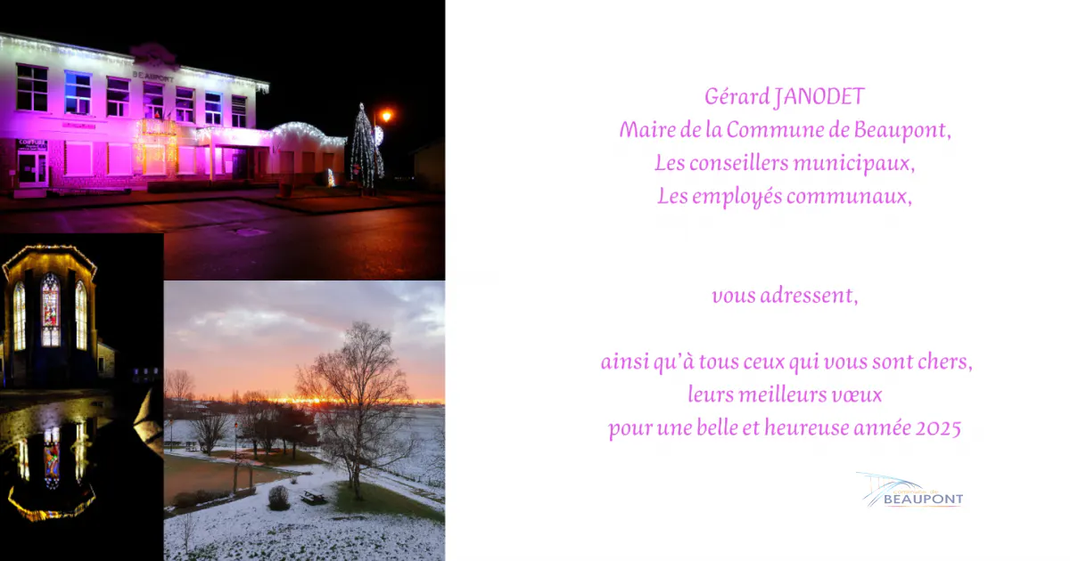 Voeux de la Mairie 2025