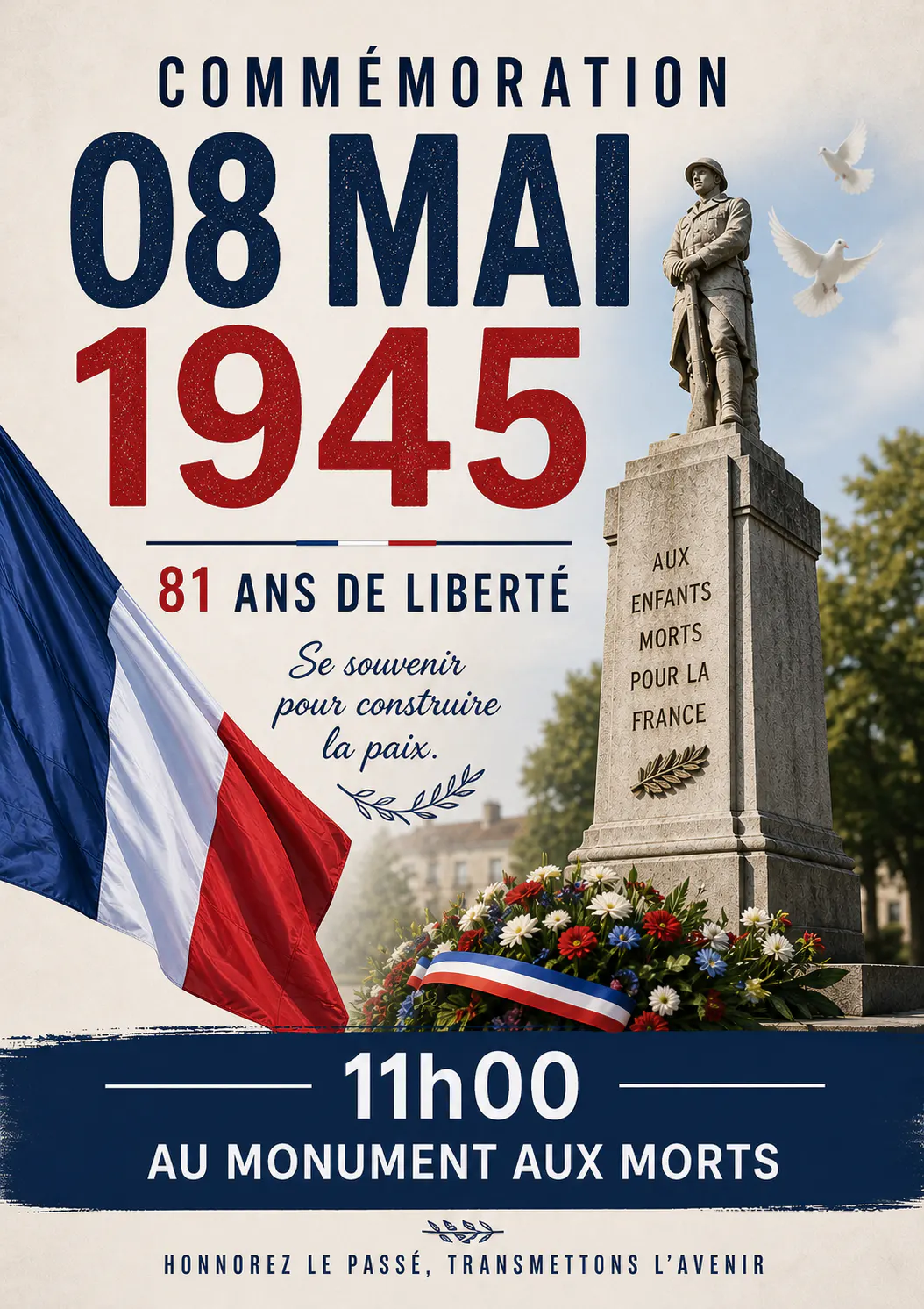 Commémoration 08 MAI 1945