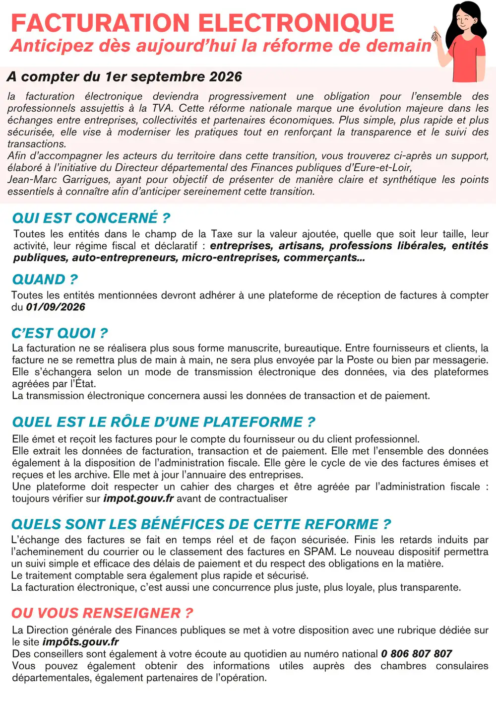 Anticipez la facturation électronique