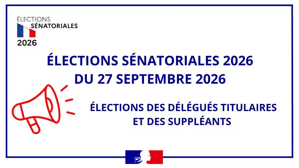Elections sénatoriales du 27 septembre 2026