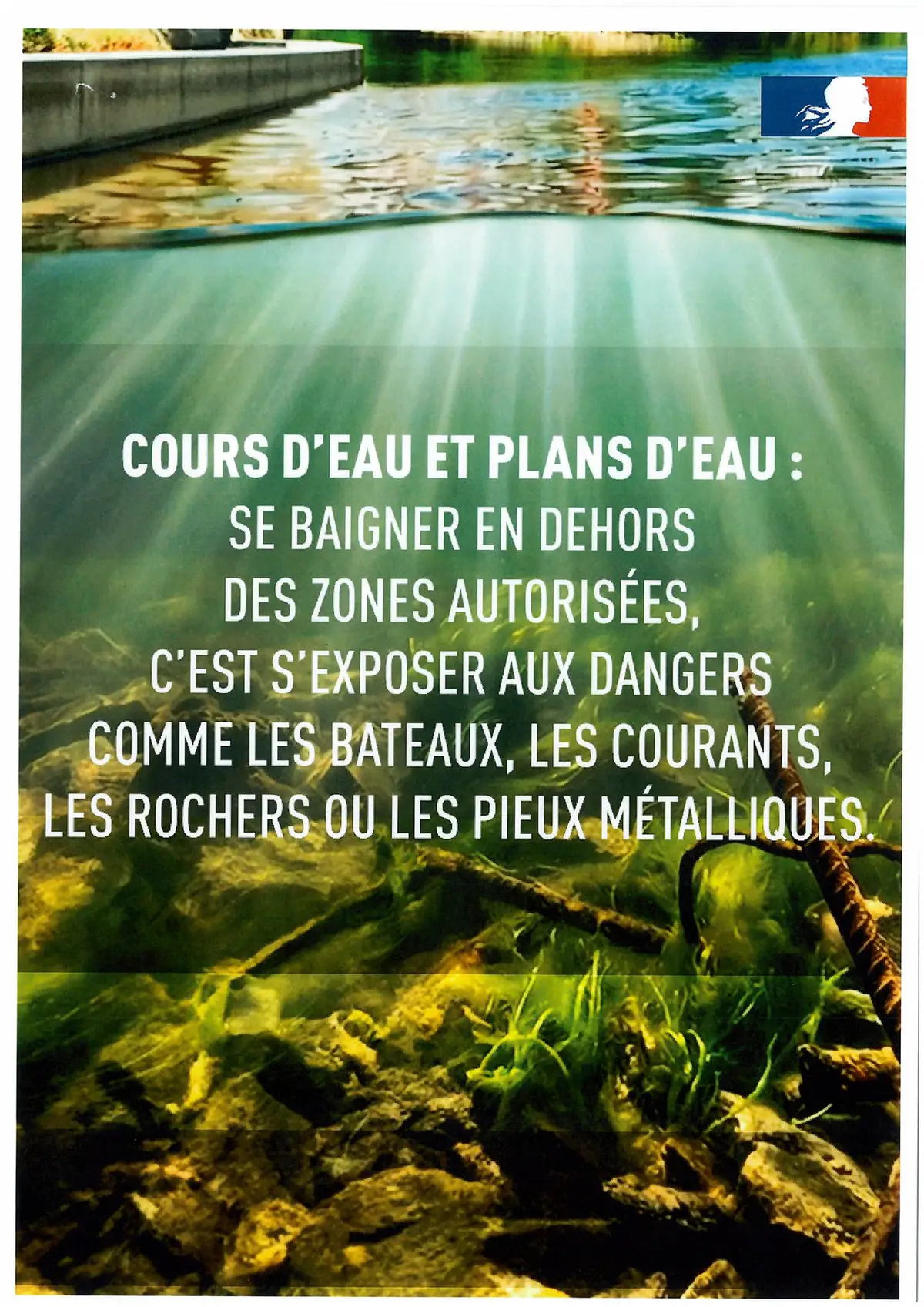 BAIGNADE INTERDITE DANS LE DOUBS