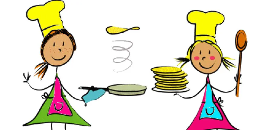 Bénévoles crêpes pour le festival d'Alba