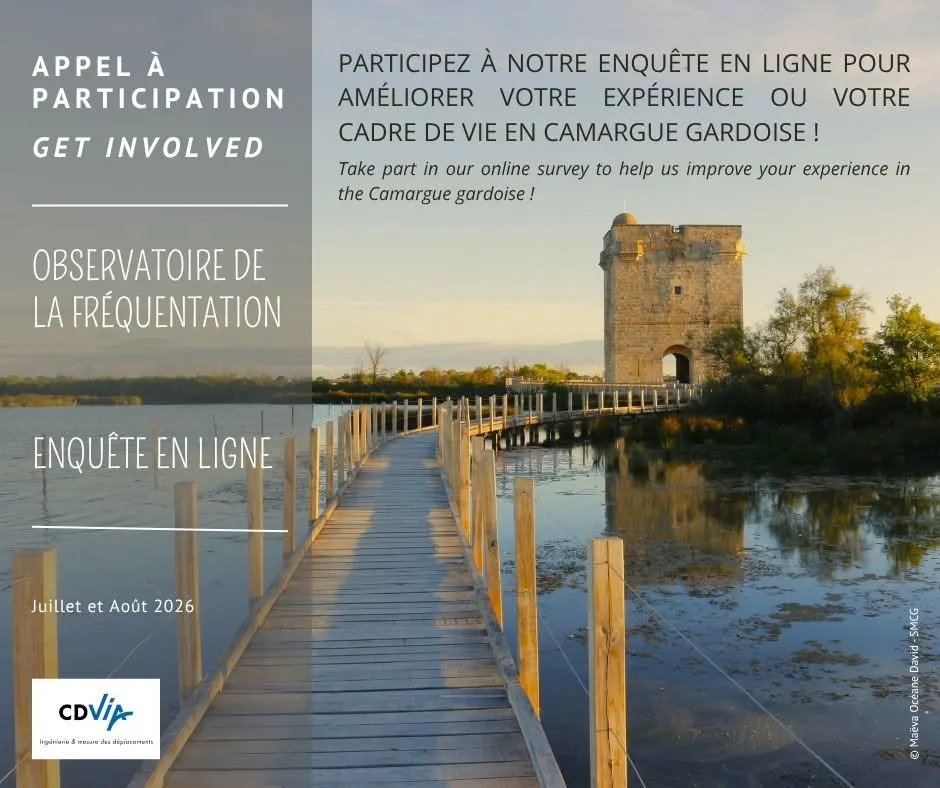 Enquête : observatoire de la fréquentation en Camargue Gardoise