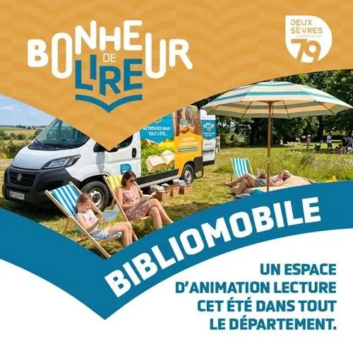 [BIBLIOMOBILE DU DÉPARTEMENT]