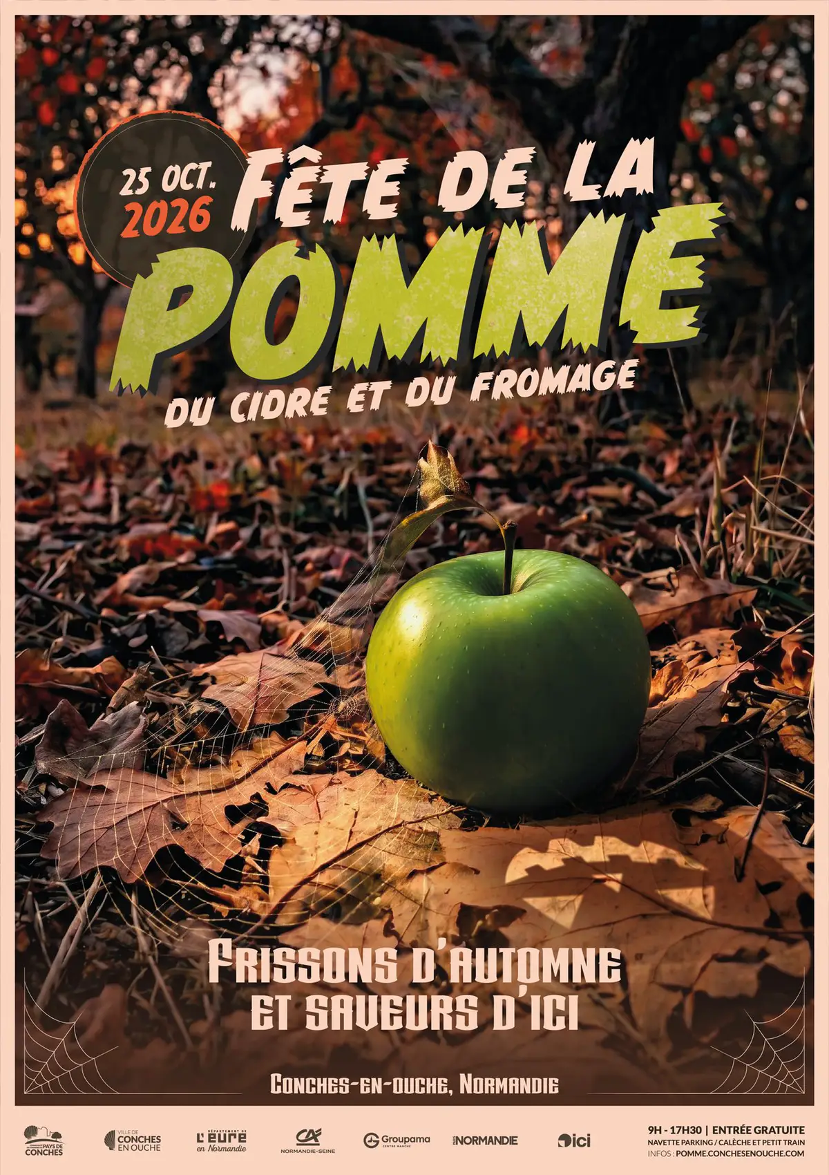 🍏 Fête de la pomme 2026 🍏 Exposants ? Inscrivez-vous ! 📅