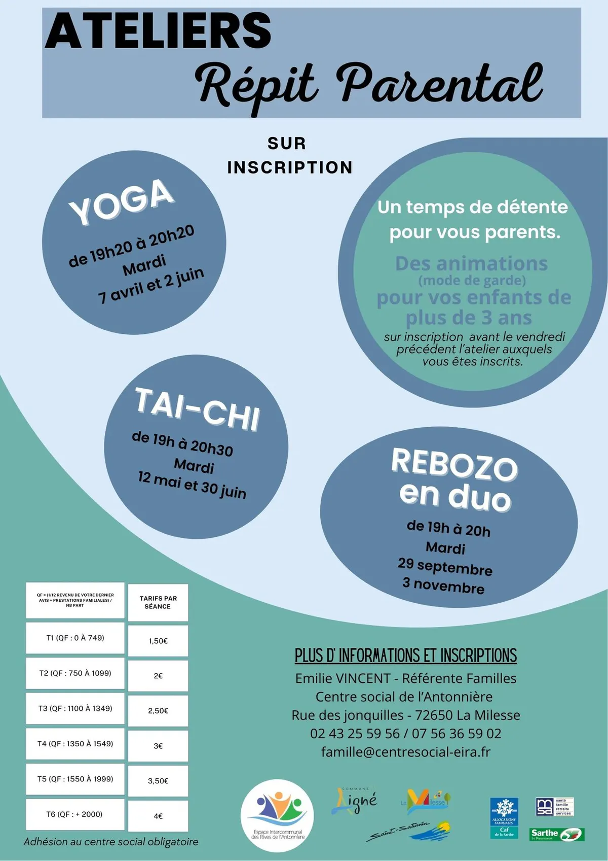 DES ATELIERS REPIT PARENTAL