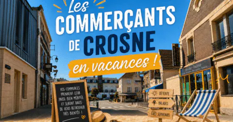 Fermetures estivales des commerçants de Crosne - Site officiel de la Ville de Crosne