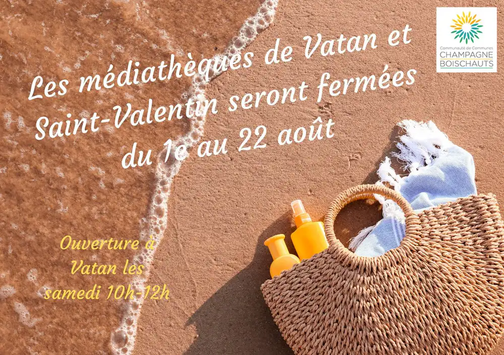 Fermeture Août 2026
