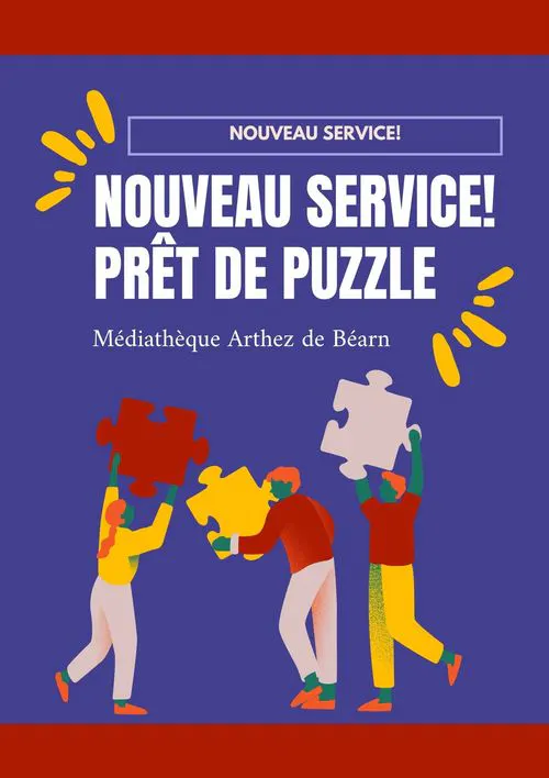 Nouveau service: Prêt de puzzles