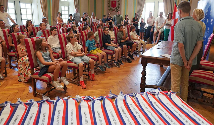 Installation du nouveau Conseil municipal des enfants 2026-2027