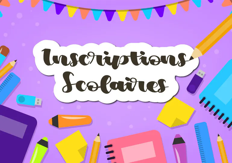 Inscriptions maternelles 2026/2027
