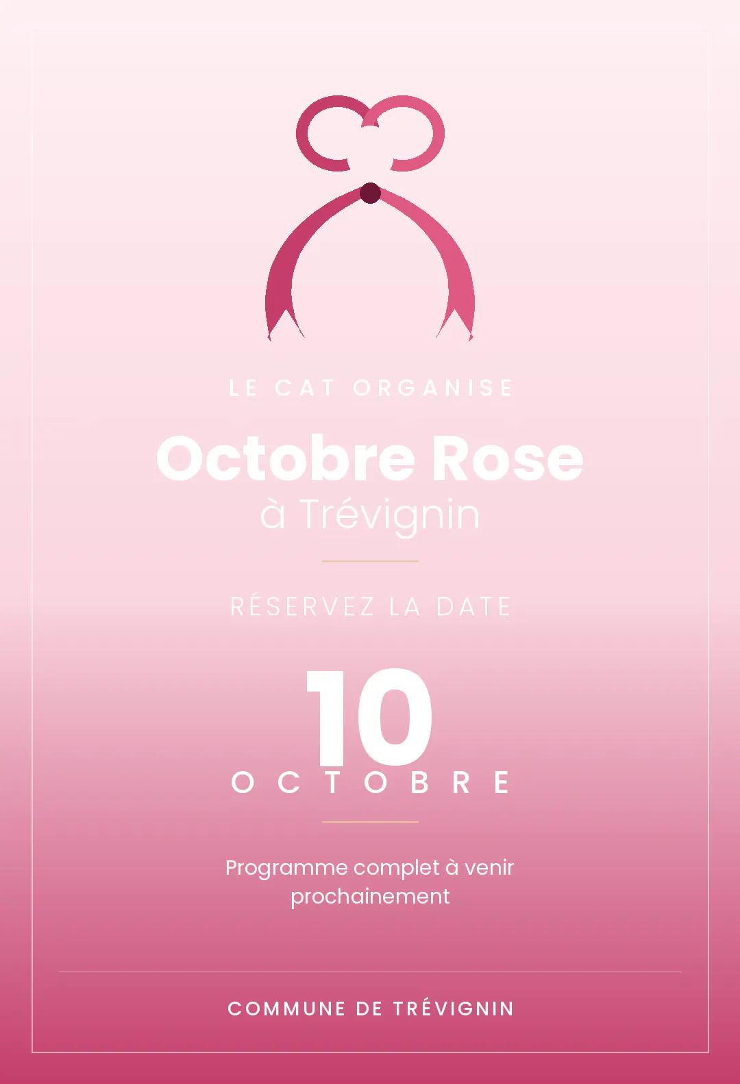 🎗️ Octobre Rose à Trévignin 🎗️