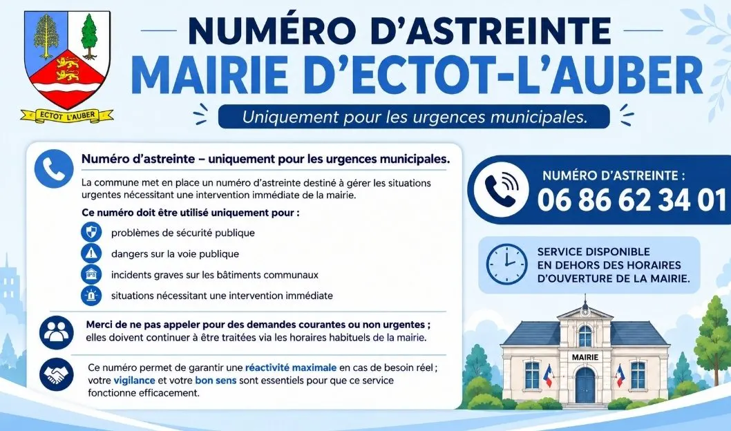 Numéro d'Astreinte