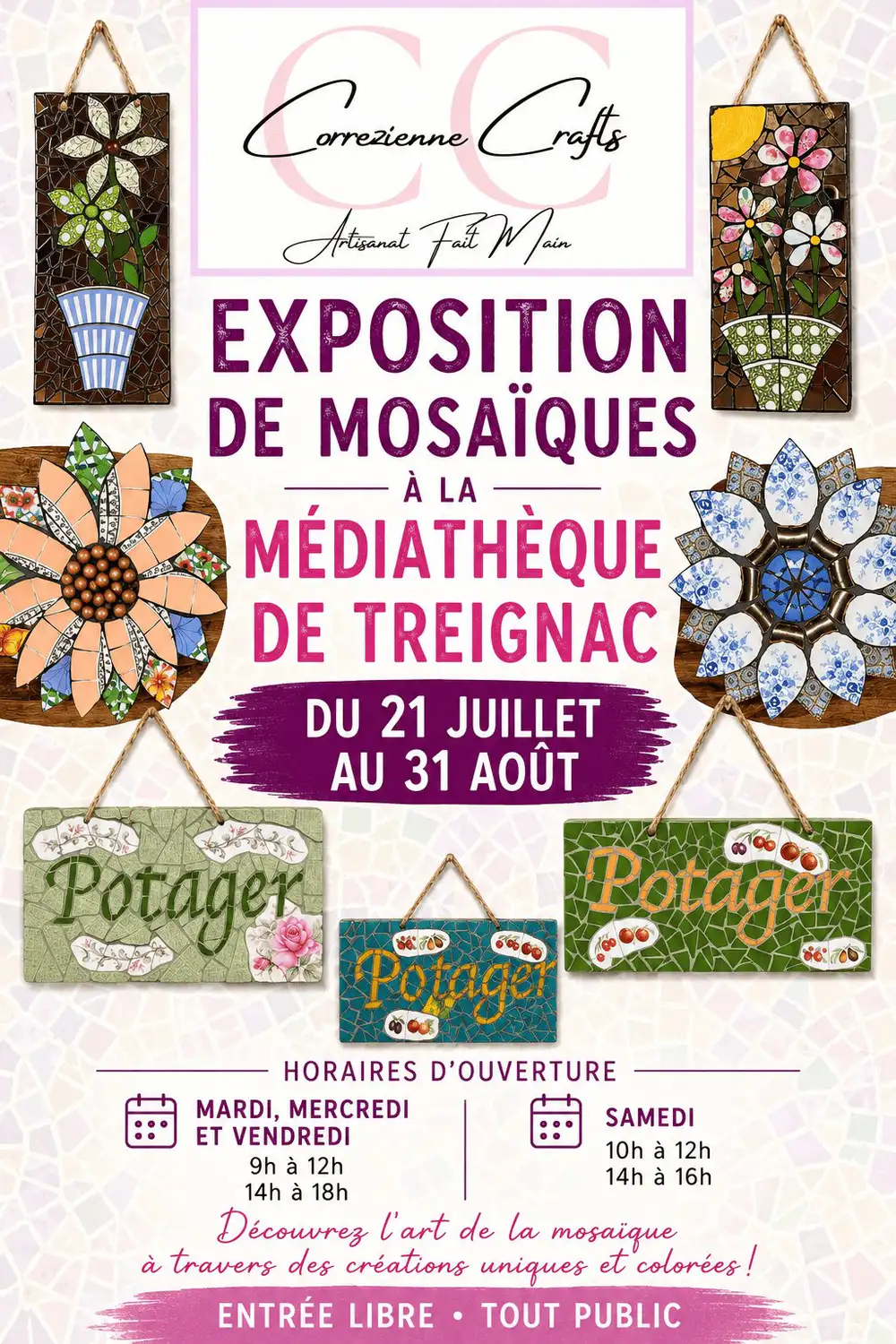 Exposition Amanda Adams - Médiathèque intercommunale de Treignac